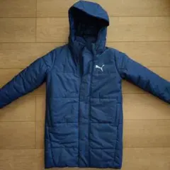 PUMA ネイビー アウター フード付き