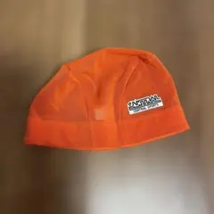 セントラル　オレンジ　スイミングキャップ　Mサイズ