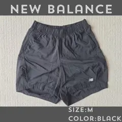 【極美品】new balance NB ワイドシルエット ショーツ 黒 Mのサムネイル