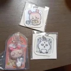 ちいかわ ロリポップチョコチャーム アクリミニ キー 古本屋　かにちゃん　あのこ