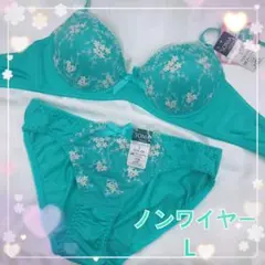ノンワイヤーブラ&ショーツLセット