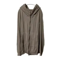 julius ユリウス ロングパーカー ベージュ ダブルジップのサムネイル