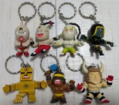 キン肉マンフィギュアキーホルダー 7種