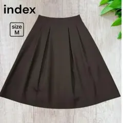 極美品✨️ 【index】フレアスカート ブラック ミモレ丈 シンプル きれいめのサムネイル