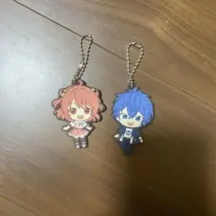 カラフルピーチ　カプセルラバーマスコット　のあとなおきり2個セット