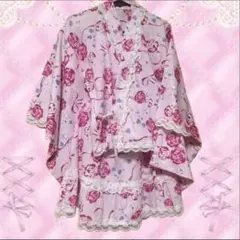 七五三用黒水玉バラ柄着物 - メルカリ