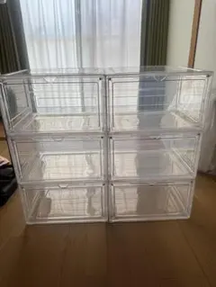 イオン ホームコーディ クローゼットケース 浅型 39×53×23 16個セット