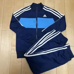 adidas ジャージ ネイビー/ブルー　130