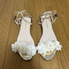 mayla classic フラワーモチーフ アンクルストラップ サンダルのサムネイル