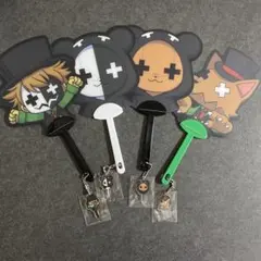 レトくじ　G賞　チャーム付き　ダイカット　うちわ　セミコンプ