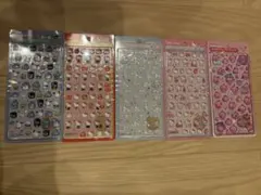 ボンボンドロップシールセット ５種類