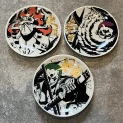 ワンピース小皿 ３枚セット 箱なし