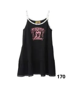 希少✨ヒステリックグラマー FANTASTIC GIRL キャミワンピース 黒 2025年最新】Hysteric Glamour キャミワンピースの人気アイテム