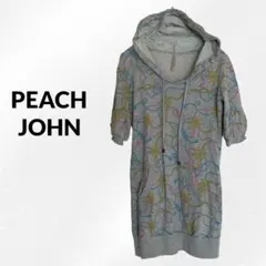 S945【PEACH JOHN ピーチジョン】XS　半袖 パーカー スウェットのサムネイル
