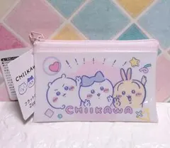 ちいかわ ♥フラットポーチ♥ピンクカラーのサムネイル