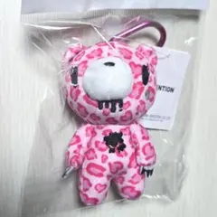 しまむら グルーミー ぬいぐるみ マスコット チャーム ピンク ヒョウ柄