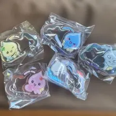 しずくちゃん　ちいさなしずくのようせいたち アクリルカラビナ ガチャ
