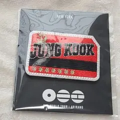 BTS ARIRANG 刺繍ワッペン ピンバッジ　NY限定 ジョングク