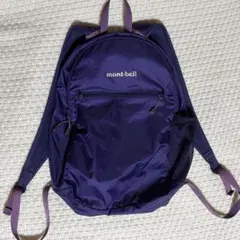 新品 モンベル ゲッコウパック Kid's 15-18 ネイビー 学校 塾 遠足