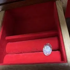 レジン製黄緑ラメピアスc