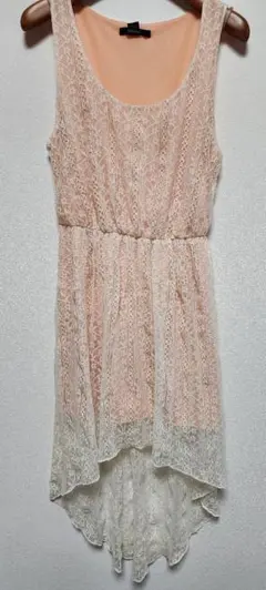 FOREVER21　フォーエバー21　ワンピース　オレンジ　レース　花柄