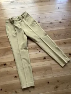 プラステ スティックパンツ ウォームリザーブ ウールブレンド Sサイズ イエロー