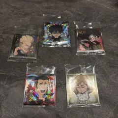 呪術廻戦　 アニメキャラクターシール 5枚セット