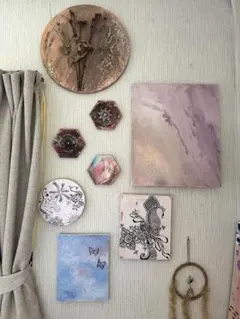ハンドメイド　絵画　キャンバスアートのサムネイル