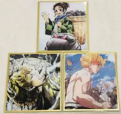 セット最安値☆鬼滅の刃 Webshopくじ アクリル色紙 竈門炭治郎 我妻善逸