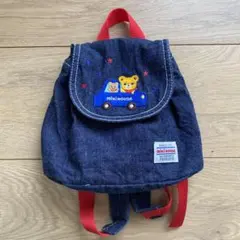 miki HOUSE デニム ベビーリュック