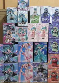 初音ミク プライズフィギュア 計17点 まとめ売り 美少女フィギュア