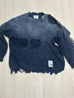 maisonミハラヤスヒロ［24-25aw］ダメージグラデーションニットセーターのサムネイル