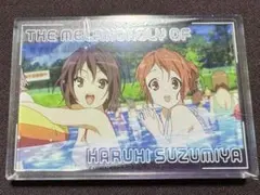 涼宮ハルヒの憂鬱 アクリルブロック ダイソー ハルヒ•朝日奈みくる