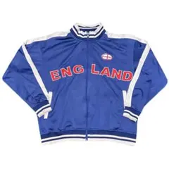 イングランド　トラックジャケット　アンブロ　ブル　ジャージ