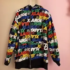 XLARGE ジップアップパーカー