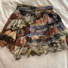 デシグアル　M. CHRISTIAN LACROIX アシンメトリーミニスカート