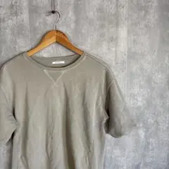 BAYFLOW グレー ラウンドネック 半袖カットソー　sizeL