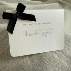 席札　シンプル　結婚式　ウエディング ペーパーアイテム