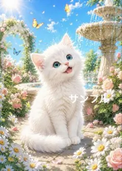 一作限り】花の橋をかけるシャム猫の子猫 シャム猫L1004 - メルカリ