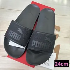 ☺︎PUMA シャワーサンダル ブラック 24.0cmのサムネイル