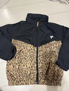 BREEZE レオパード柄ジャンパー130サイズ／フード付き　美品