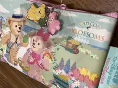 Duffy&shelliemay チャーム付　ポーチ　ペンケース　コスメポーチ
