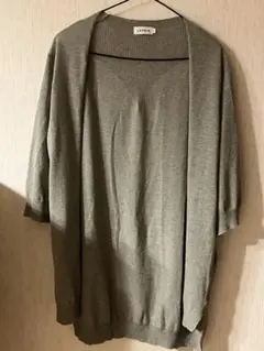 レプシィム　グレーカーディガン美品