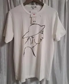 新品 タグ付 Lサイズ！ユニクロ JWアンダーソン Tシャツ 白
