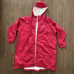 mont-bell レインコート キッズ 150 エンジ ポンチョ カッパ