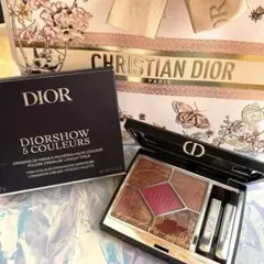 美品❣️Diorサンククルール 974 ピンクリビエラアイシャドウ　ショッパー付き