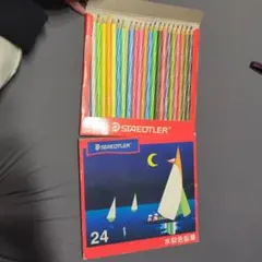 STAEDTLER 水彩色鉛筆 24色セットのうち23色のサムネイル
