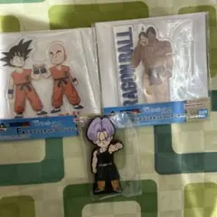 ドラゴンボール　一番くじ　スタンドコレクション　ラバースタンド　3種セット