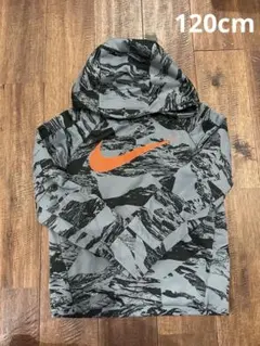 Nike Dri-FIT 迷彩柄パーカー XS(120cm)