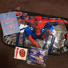スパイダーマンブランド・ニュー・デイ ペンポーチ＆ワッペン
